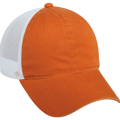 Burnt Orange-White