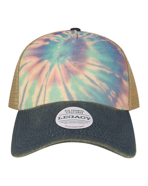 Pastel Tie Dye/Navy/Khaki