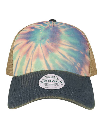 Pastel Tie Dye/Navy/Khaki