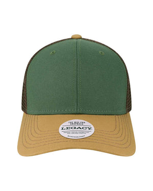 Dark Green/Camel/Brown