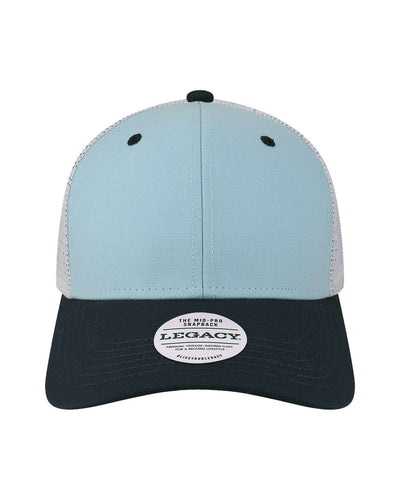 Light Blue/Navy/White