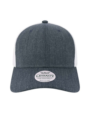 Melange Navy/White