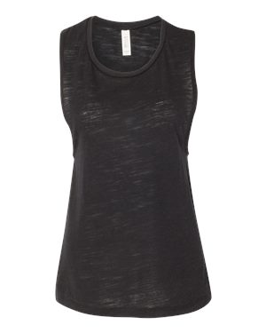 Solid Black Slub