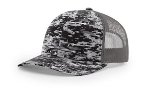 Black Digital Camo/Charcoal