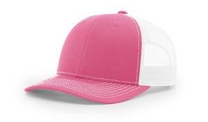 Hot Pink/White