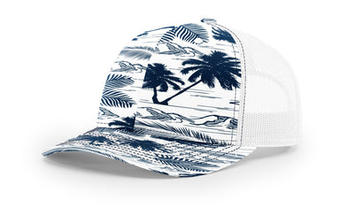 Island Navy/White