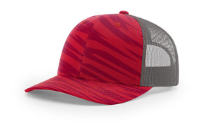 Streak Red Camo/Charcoal