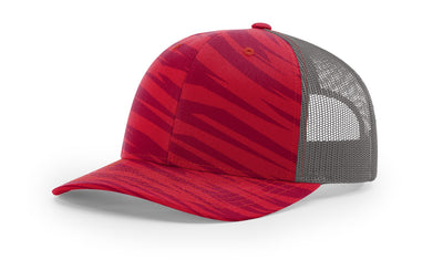 Streak Red Camo/Charcoal