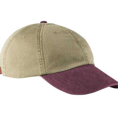 Khaki Burgundy