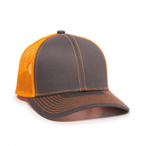 Charcoal/Neon Orange